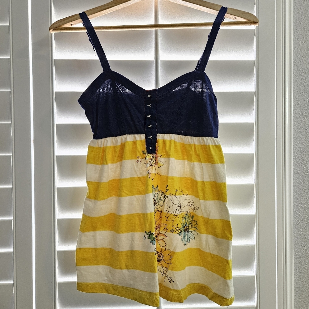 Floral Striped Camisole